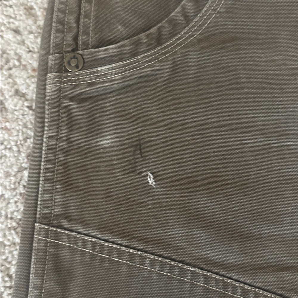 Kuhl Men's Cargo Pants in Dark Brown - Picture 7 of 7